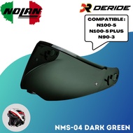 NEWEST DARK VISOR NOLAN N100-5 N100-5 PLUS N90-3 HELMET GLASS NMS-04