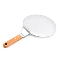 DEBUTIME Stainless Steel Pizza Serving Tray / Pizza Shovel / Pizza Lifter Paddle