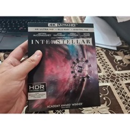  INTERSTELLAR 4K ULTRA HD + BLU RAY + DIGI CODE NEW SEALED ORIGINAL REGION FREE US IMPORT CHRISTOPHE