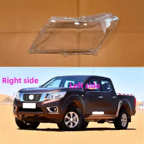 For Nissan NAVARA NP300 2016 2017 2018 2019 2020 Car Headlight Shell Headlamp Cover Replace Lamp Sha