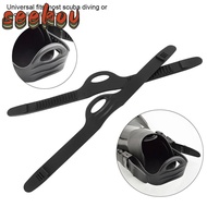 SEEKOV Flippers Fin Strap, Durable Adjustable Swimming Fin Strap, Elastic Rubber Fin Flippers Strap