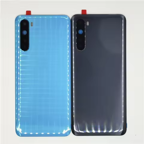 Rear Door Case For Oneplus Nord 1+Nord 5G AC2001 AC2003 Glass Battery Back Cover Repair Replace With