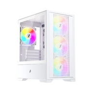 # 1ST PLAYER™️ GO2 (WHITE / BLACK) | ARGB Micro ATX Gaming Case #