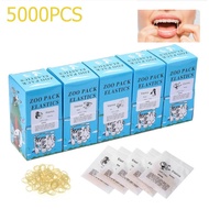 5000Pcs Dental Rubber Bands Latex Orthodontic Rings Elastics Braces ZOO Pack 1/8 3/16 1/4 5/16 3/8