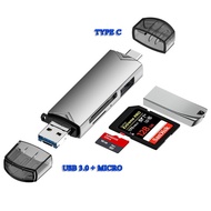 Multifunctional Memory Card Reader - TYPE C Port Memory Card Reader - LIGHT.NING Port Memory Card Re