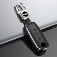 Mazda Metal Leather Car Remote Key Cover Case Holder Shell Keychain Fob For Mazda 2 3 5 6 Cx-4 Cx-5 Cx-7 Cx-9 Cx-3 Cx 5 accessories