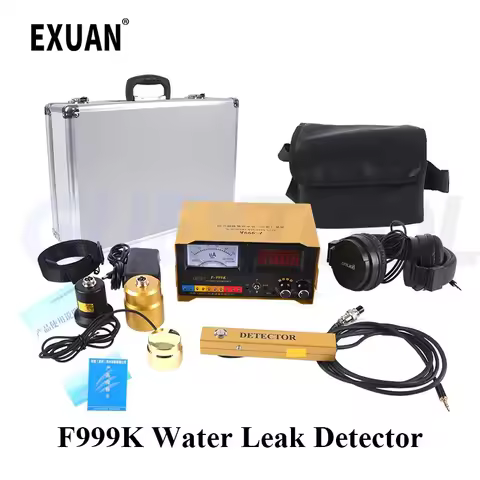 F999K Professional Water Leak Detector Pipe Leak Detection Instrument For Water Pipe Leakage Floor H