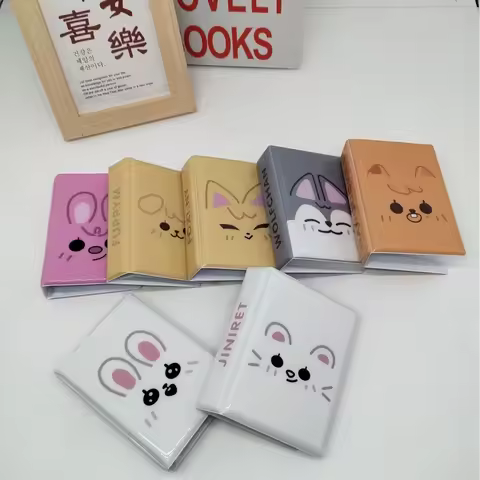 New KPOP Star Chaser Card Photo Storage Album SKZoo Cartoon Cute Collection Album