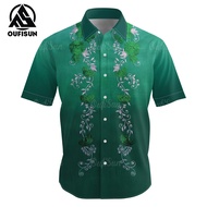 [Oufisun] Barong Tagalog For Men Shirts 2025 Modern Barong For Men Modern Filipiniana Ethnic For Men