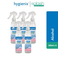 Hygienix Germ Kill Alcohol with Moisturizer Trigger Spray 250ml set of 5