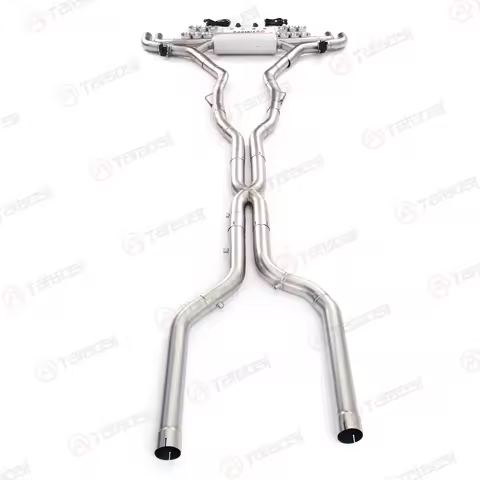 Taibosi For BMW X6M X6 M F86 F96 4.4T S63 V8 Engine Car Catback Exhaust High Performance Electric Va