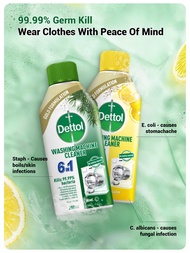 Dettol Washing Machine Cleaner 250ml (Lemon/Pine/Spring Blossom)