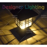 Designer Solar PVC Gate Lamp Garden Lamp Landscape Light Outdoor Light Lampu Pagar Lampu Tembok Lampu Solar (KW1054)