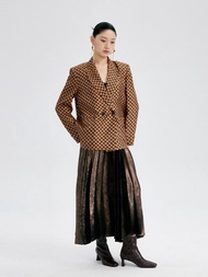 【印花】新中式復古中國風 真絲休閒/西裝外套