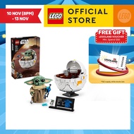 LEGO Star Wars 75403 Grogu with Hover Pram (1048 Pieces)