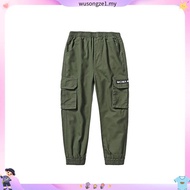 Cargo Jogger Pants for Kids Boy in Green B02 4T-2