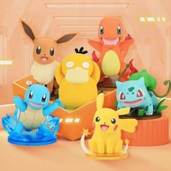 FUNISM Pokemon PIKACHU FigurePrime - EEVEE - PSYCHOK - CHARMANDER - MEW - BULBASAUR - SQUIRREL Origi
