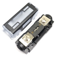 Car Audio Power Cord Fuse Holder Fuse Box Audio Safety Liner Fuse with Waterproof Ferrule