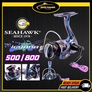 KFT SEAHAWK Tiny Iguana Ultralight Reel 500/800  Kekili Mesin Pancing Fishing Reel Spinning Casting Finesse