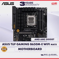 ASUS TUF GAMING B650M-E WIFI MATX AM5 MOTHERBOARD (3 YEARS WARRANTY)