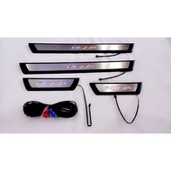 PERODUA BEZZA Blue LED Door Side Sill Step Plate