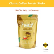 Classic Coffee Protein Shake Powder - Dairy Whey Protein (15 servings) HALAL - Meal Replacement, Protein