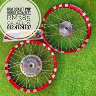 🔥🔥RIM ALLOY 3 CALIT PNP SCOOTER HONDA ICON, CLICK, BEAT🔥🔥