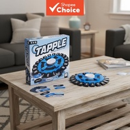 1 Set English Letter Chess Turntable Word Game Interactive Board Toy for Learning