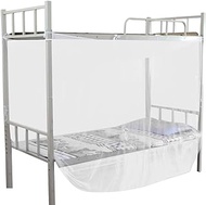 Post Bed Canopy Cover,4 Corner Mosquito Net No Frame Mosquito,Mosquito Bed Canopy Net, Twin Full Queen Size Netting White for Adults &amp;Girls Boys(95x195x150cm)