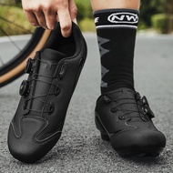 Cycling Shoes Men Non-Slip Road Bike Shoes Breathable SPD Racing Cycling Sports Cleat Shoes FFAI