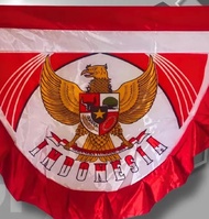 BEGRON GARUDA MERAH PUTIH MINI PANJANG 4.5METER BACKGROUND GARUDA MERAH PUTIH DEKORASI RUMAH