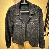 coach 復古牛仔刷色外套