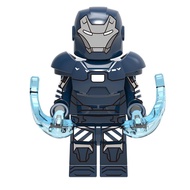 IronMan Mark 1 MK50 Assembly Blood Edge Armor Building Blocks Tony Stark Avengers Endgame Action Fig