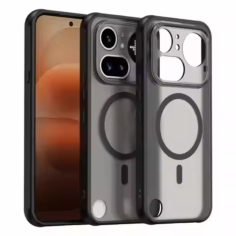 Translucent Matte Magnetic Case for Nothing Phone 4A Pro 3 3A Lite CMF Phone 2 Pro Phone4A Phone3 Ma
