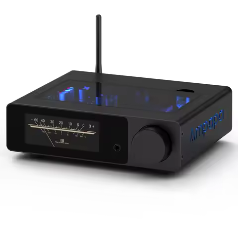 Douk Audio Ampapa Q1 HIFI ESS9039+AK4493 USB DAC Bluetooth 5.2 Receiver Digital to Analog Converter 