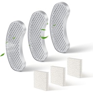 3-Pack Filters Replacement & 3-Pack Pre-Filter Sponges for 9~12 Weeks Usage, Compatible with All Pet
