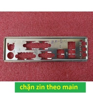 Block the original Asus H81M-D mainboard. Mainboard IO Shield Asus H81M-D original