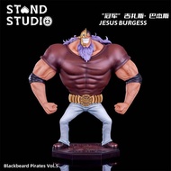 Stand Studio - Jesus Burgess One Piece Black Beard Pirates Crew Series 005 Resin Statue GK Anime Figure