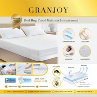 Bed Bug Mattress Protector Set - Protect Against Bed Bugs, Dust Mites, Urine, Sweats