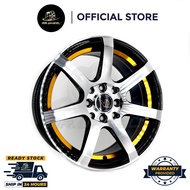 New Sport Rim PF07 15x7 8H100/114.3 ET32 ET35 15 inch Mr Wheel