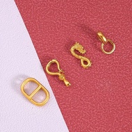 热门商品S古法镀配件万能扣头S扣龙扣CD扣配件DIY项链手链收尾配饰S Gu Fa Plating Accessories Universal Buckle S Buckle Dragon Buckl