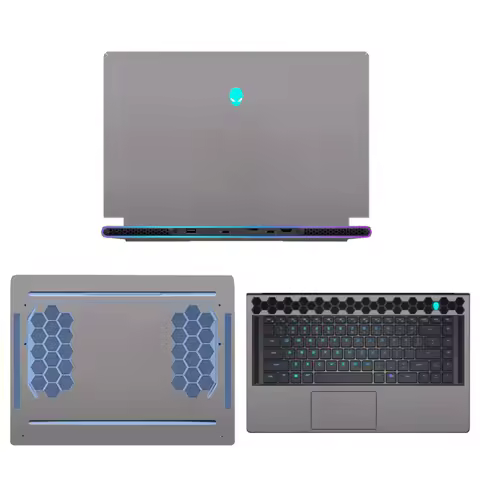 Laptop Skin for Alienware X14 X15 R1 R2 /M16 X17 R1 R2/16 16X Aurora Vinyl Stickers for Alienware X1
