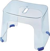 Pearl Metal HC-183 Bath Chair, Bath Stool, 9.8 inches (25 cm), Bath, Bath, Made in Japan, Aqua Blue,