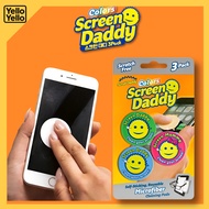 SCRUB DADDY Screen Daddy 3pcs Set Microfiber Screen Cleaner Tablet Phone Sticker KOREA
