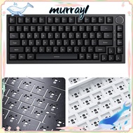 MURRAY Gaming Keyboard,  Backlit AK820 Mechanical Keyboard,  With Knob 82-Key Silent Wired Keyboard 