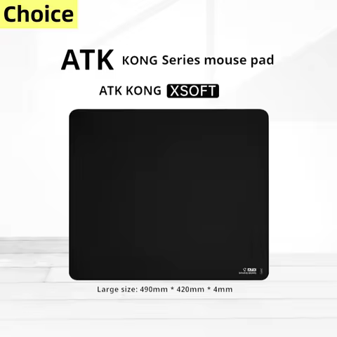 ATK mousepad Kong Series XSOFT Esports 4mm Mouse Pad Anti Slip Pad Desktop Gears Computer Gaming Mou