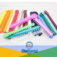 Power O Braces Rubber, 40 Sticks Braces Rubber/