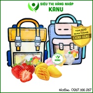 Fruit Jelly Contained In KonJac Taiwan 330g Reusable 3D Handbag, Delicious Cheap Snacks