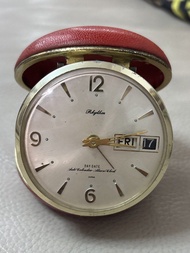 Rhythm 旅行鬧鐘 時鐘正常 鬧鐘壞咗