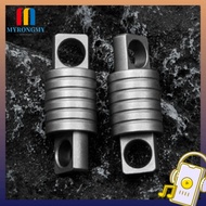 MYRONGMY Titanium Alloy Keychain, Portable 360° Rotatable Brass Keychain,  Ultra-light EDC Keyring O